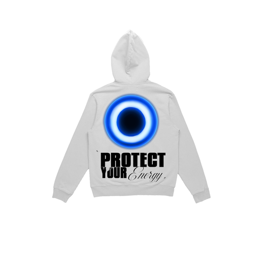 Evil Eye White Hoodie