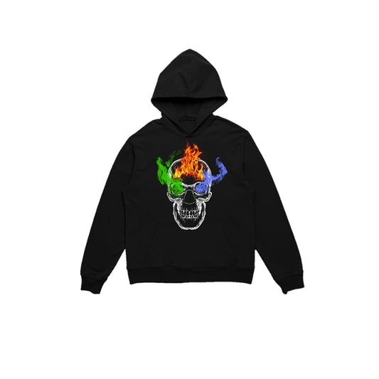 Mystic Skull Black Hoodie