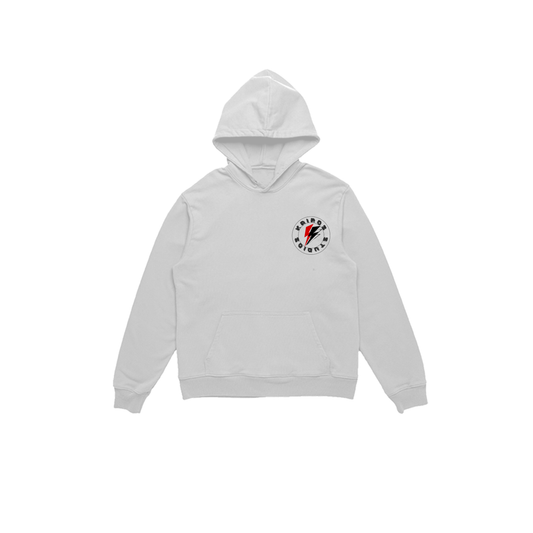 Logo White Hoodie