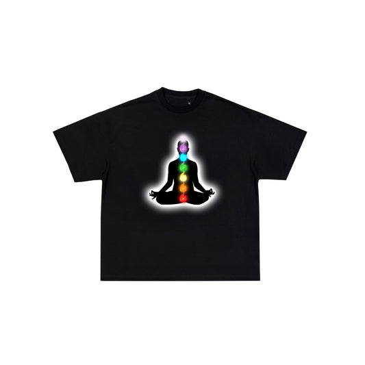 Chakra Black Tee