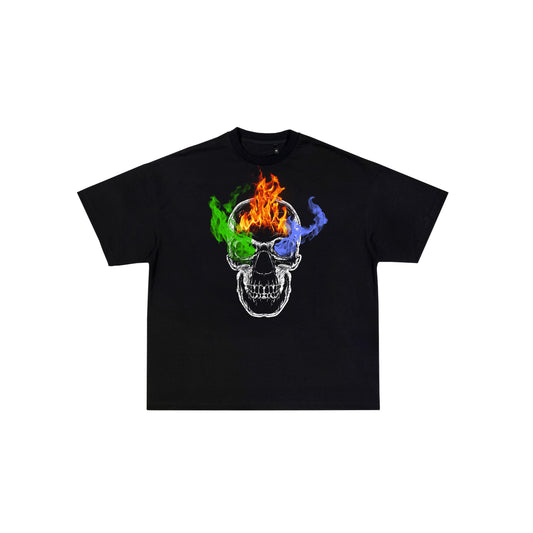 Mystic Skull Black Tee
